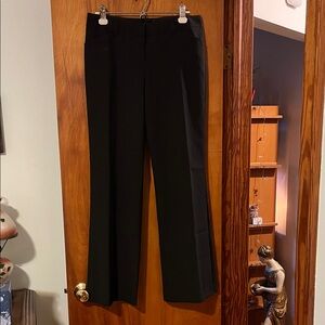 Express Black Straight-Leg Trousers